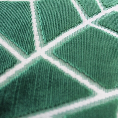 SB Vỏ gối cao cấp VEDA 43X43CM GREEN 1057A