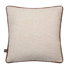 SB Vỏ Gối cao cấp HAZEL 58X58CM CREAM / RUST 3PT1179C