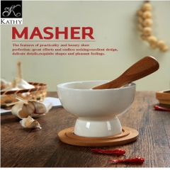 MASHER Bộ chày cối 2201