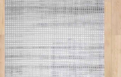 FEATHER Thảm Thổ Nhĩ Kì kẻ xám 1m6*2m3 6663C
