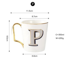 LETTER CUP Cốc cao chữ P 5193P