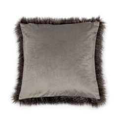 RM Lowe Faux Fur Vỏ gối lông cao cấp màu đen 50x50 490770