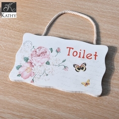 VINTAGE Biển treo cửa toilet 5101