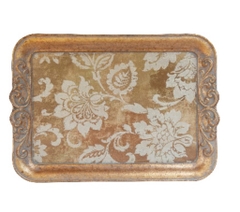 SEZZATINI Khay gỗ chữ nhật Tufi 32x45cm