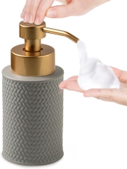 LUXURY MORDEN Bình đựng xà phòng vân nổi 270ml 5483X
