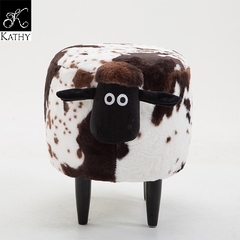 SHEEP Ghế trang trí hình chú cừu đốm nâu 6069N