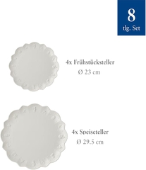 VB Delight Bộ đĩa gồm 8 món thương hiệu Villeroy & Boch nhập khẩu từ Đức 1486589015