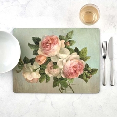 PM ANTIQUE ROSES Set 6 tấm lót bàn ăn hoa hồng thương hiệu Pormeirion Vương Quốc Anh X0010565543