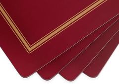 PM Classic Burgundy Set 4 tấm lót bàn ăn thương hiệu Pormeirion Vương Quốc Anh X0010648043