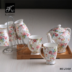 SPRING Bộ cốc cao và ấm 2368