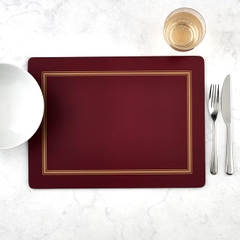 PM Classic Burgundy Set 4 tấm lót bàn ăn thương hiệu Pormeirion Vương Quốc Anh X0010648043