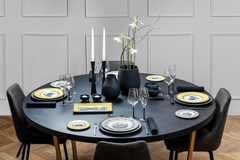 VB Audun Chasse Cốc cao màu trắng viền vàng 300ml  thuộc thương hiệu Villeroy & Boch sản xuất tại Đức 1010709651