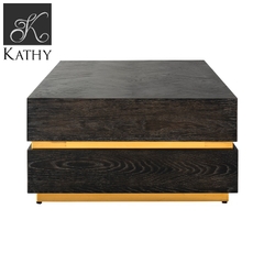 BLACKBONE Bàn cà phê Coffee table gold 150x80 17447