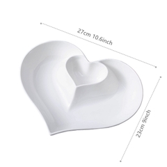 HEART Bát đựng salad hình trái tim kích thước 27x23cm 7700BS