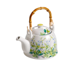 GARDEN Bộ ấm trà họa tiết hoa may 2355BT