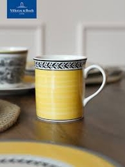 VB Audun Ferme Cốc cao màu vàng viền lá 250ml thương hiệu Villeroy& Boch nhập khẩu từ Đức 1010689651