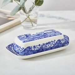 PM SPODE Blue Italian Hũ đựng bơ BLI2850-X