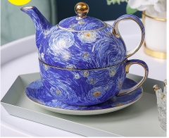 STARRY NIGHT Bộ trà 1 người xanh dương 2706XD