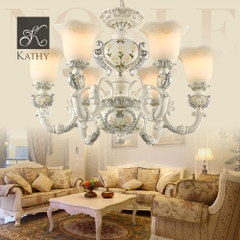 VINTAGE Đèn chandellier trắng 2021