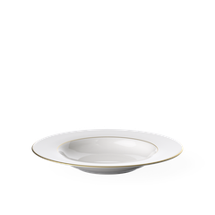 VB Anmut Gold Đĩa sâu màu trắng sứ xương cao cấp mạ vàng Villeroy & Boch nhập khẩu từ Đức  24.8cm 1046532700