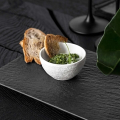 VB Manufacture Rock blanc Bát ăn đựng sốt màu trắng nhỏ Villeroy&Boch nhập khẩu từ Đức  1042403932