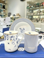 BLUE ROSE Bộ 2 cốc cao gốm sứ cao cấp 5874CC