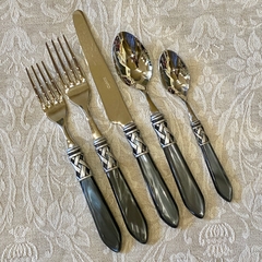 Bugatti ALADDIN Dao ăn BLACK MP ALCNM-04206-SS