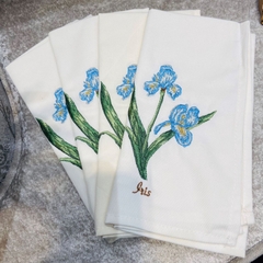 BOTANIC Set 4 khăn ăn Iris