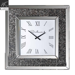 Cheyon Đồng hồ square with glitter silver 1KK0069