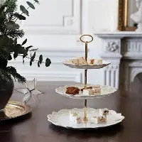 VB Delight Đĩa 3 tầng 29.5cm thương hiệu Villeroy & Boch nhập khẩu từ Đức 1486587880