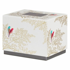 PM Sara Miller Chelsea Cốc cao màu xám nhạt 344ml mạ vàng 22ct thương hiệu Portmerion Anh Quốc SMCY78914-XG