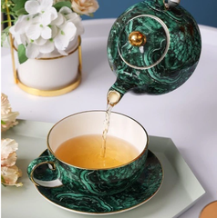 GOLDEN JADE Bộ trà 1 người xanh ngọc 0907XN