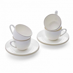 [SALE] PM SERENDIPITY PLATINUM Set chén đĩa lót  SDPPL5576-XB