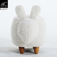 RABBIT Ghế trang trí thỏ trắng 6308T