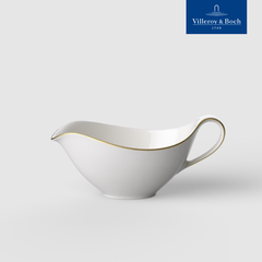 VB Anmut Gold Thuyền rót nước sốt màu trắng sứ xương cao cấp mạ viền vàng Villeroy&Boch nhập khẩu từ Đức 1046533407