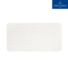 VB Manufacture Rock blanc Đĩa hình chữ nhật 35x18x1.5cm 1042402281