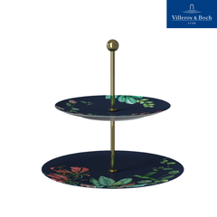 VB Avarua Đĩa 2 tầng màu xanh 27cm của thương hiệu Villeroy & Boch sản xuất tại Đức 1046567880