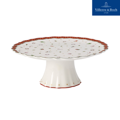 VB Delight Đĩa tròn 28cm có chân Phong cách Lễ Giáng Sinh thuộc thương hiệu Villeroy & Boch sản xuất tại Đức  1485852295