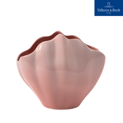 VB Perlemor Bình hoa vỏ sò màu hồng 23cm thương hiệu Villeroy & Boch nhập khẩu từ Đức  1951769200