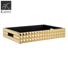 CARRELL Khay Tray gold 1TR0004