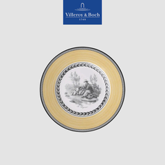 VB Audun Chasse Đĩa 22cm bức tranh làng quê Châu Âu thương hiệu Villeroy & Boch nhập khẩu từ Đức  1010702640