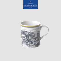 VB Audun Ferme Cốc cao 250ml bức tranh làng quê Châu Âu thương hiệu Villeroy & Boch nhập khẩu từ Đức  1010679651