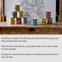 PM SPODE Kit Kemp Alphabet Cốc chữ S 340ml thương hiệu Portmeirion Vương Quốc Anh KKAS8975-XG