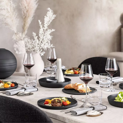[SET QUÀ TẶNG] VB ICONIC LA BOULE Bộ Bàn Ăn 7 Món Sứ 2 in 1-Red Dot Design Award Chính Hãng Nhập Khẩu Đức