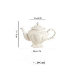 BRITNEY Ấm trà hoa nổi 1100ml 5656