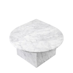 EICHHOLTZ Bàn cà phê Coffee Table Naples white carrera marble set of 3 113801