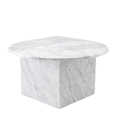 EICHHOLTZ Bàn cà phê Coffee Table Naples white carrera marble set of 3 113801