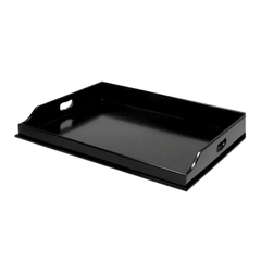 EICHHOLTZ Khay đứng Butler Tray Osborn piano black finish 109395