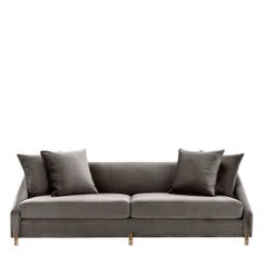 EICHHOLTZ Sofa Candice savona grey velvet 113400