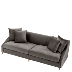 EICHHOLTZ Sofa Candice savona grey velvet 113400